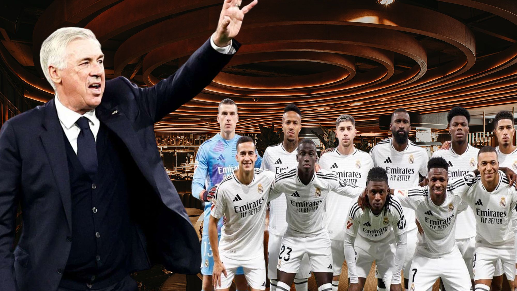 Cena de conjura del Real Madrid