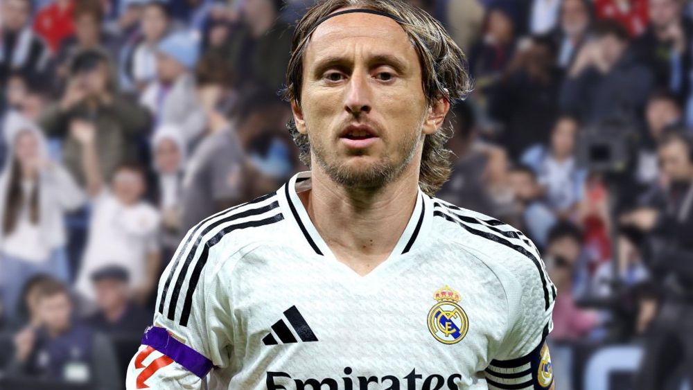 Luka Modric con el Real Madrid esta temporada Luka Modric con el Real Madrid esta temporada