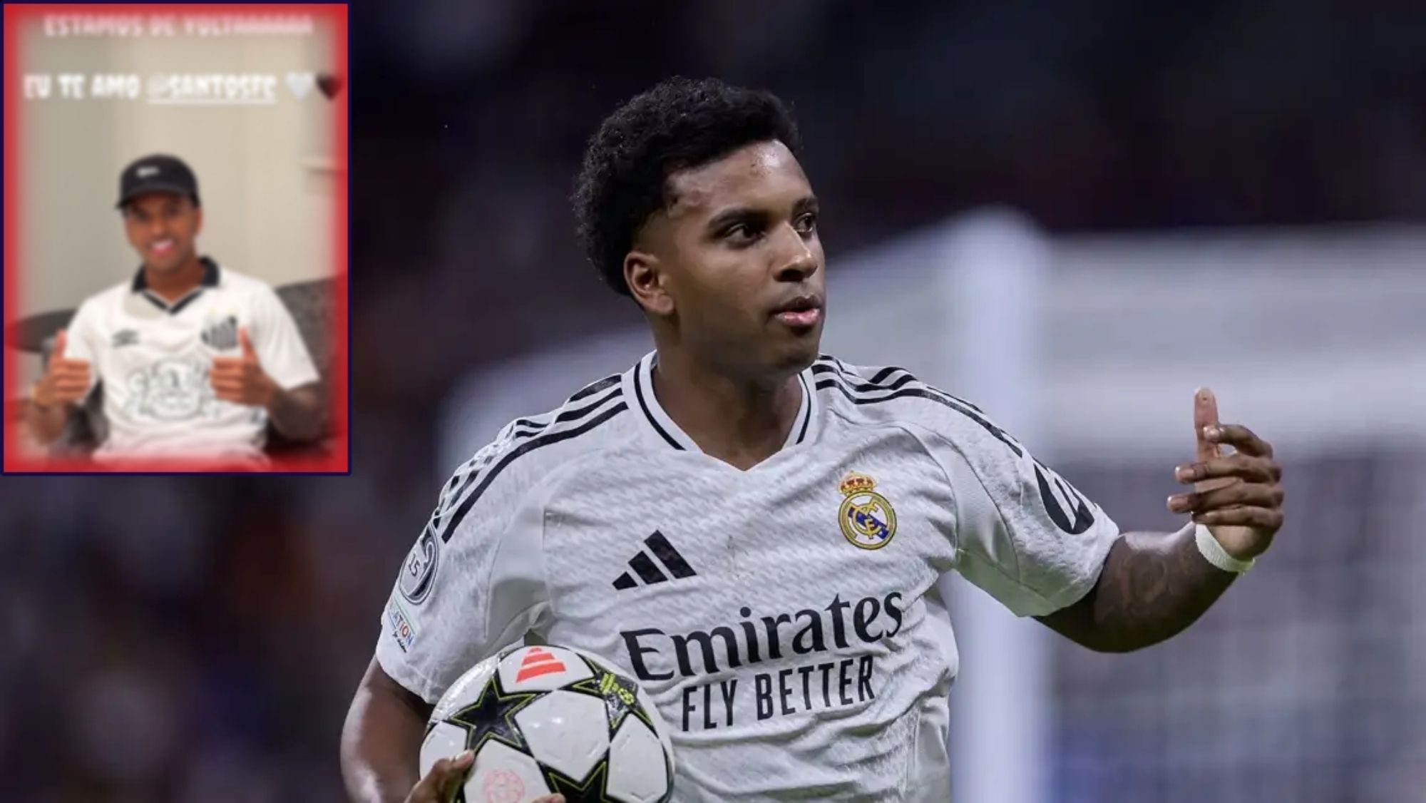 Rodrygo Goes ha querido mostrar su apoyo público a otro equipo: ¿aviso a navegantes? Rodrygo Goes ha querido mostrar su apoyo público a otro equipo: ¿aviso a navegantes?