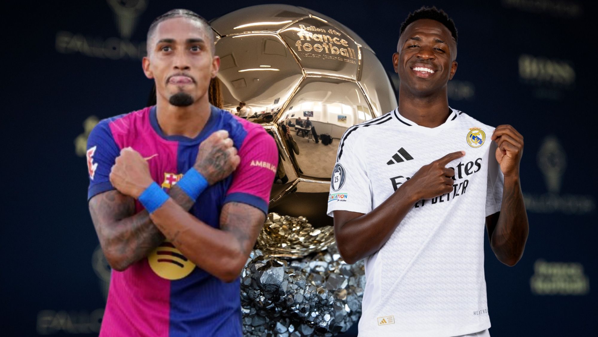 Raphinha habló de Vinícius Jr. en su última entrevista Raphinha habló de Vinícius Jr. en su última entrevista