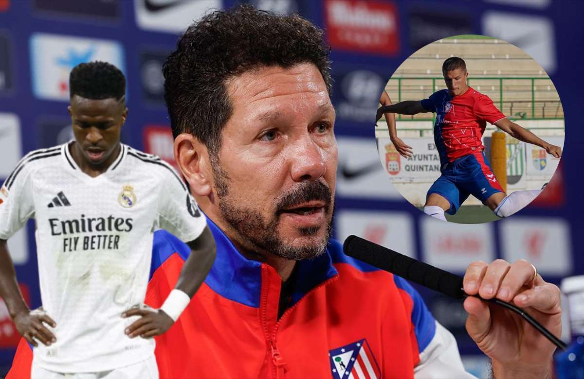 Vinicius reacciona al episodio racista del hijo de Simeone
