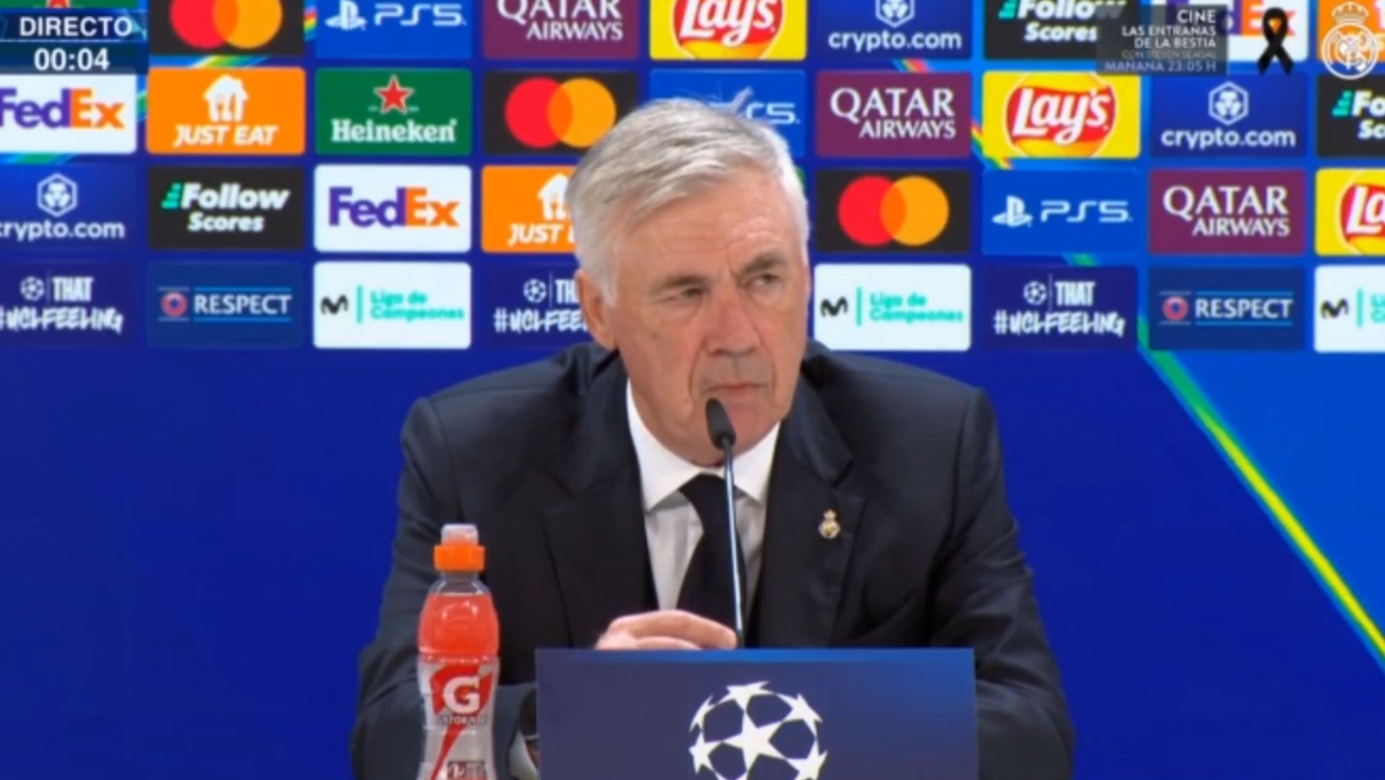 Ancelotti lanza un mensaje bastante preocupante