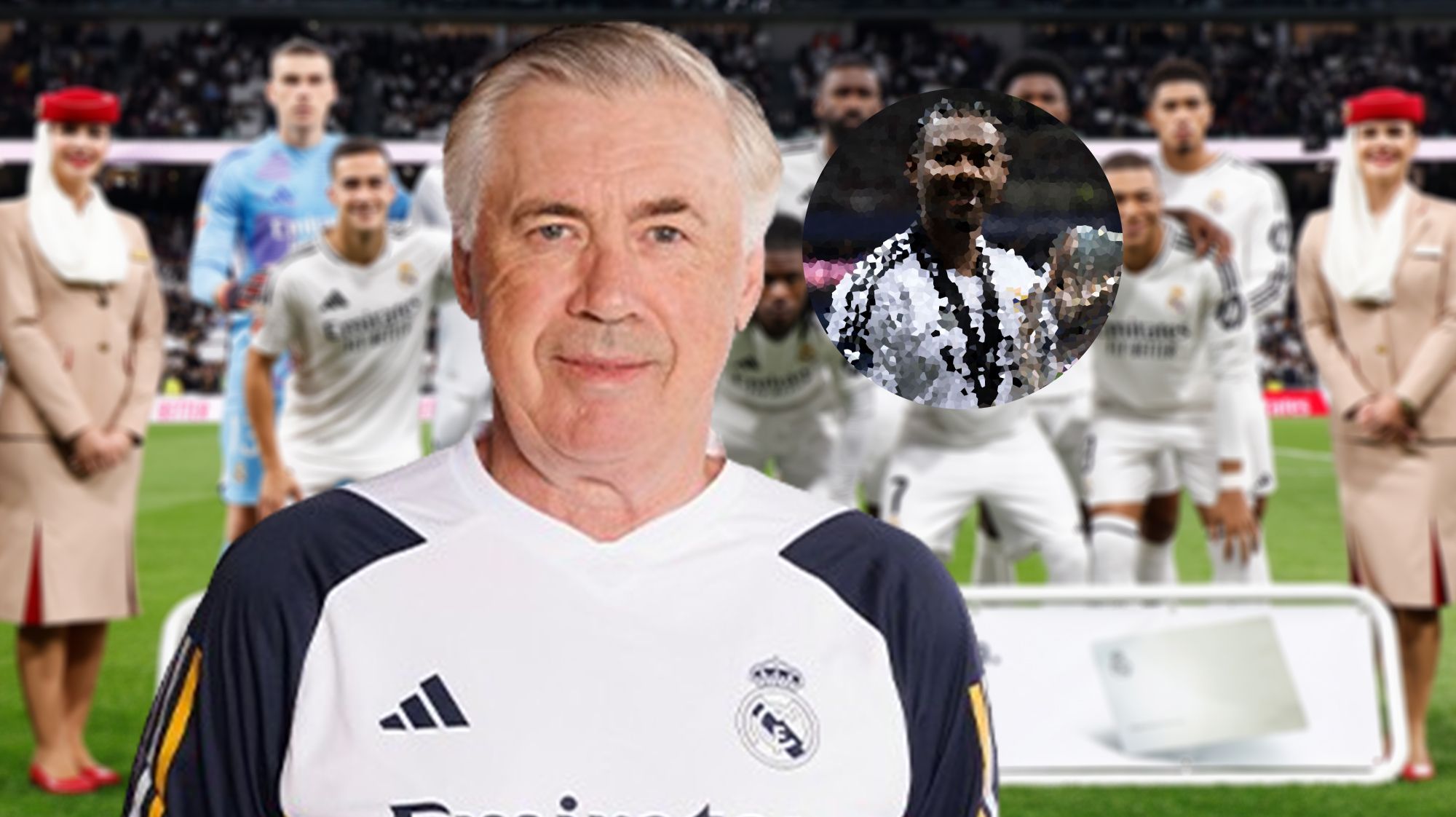 Ancelotti, feliz por el fichaje del Real Madrid para enero: central y líder, comienza la cuenta atrás