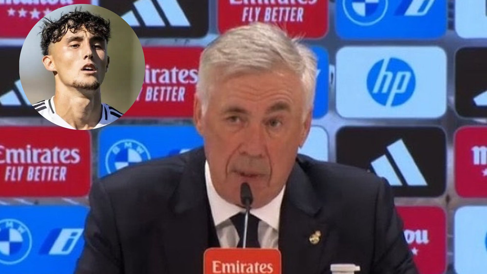 Ancelotti lanza un mensaje a Fortea después de la victoria ante el Osasuna