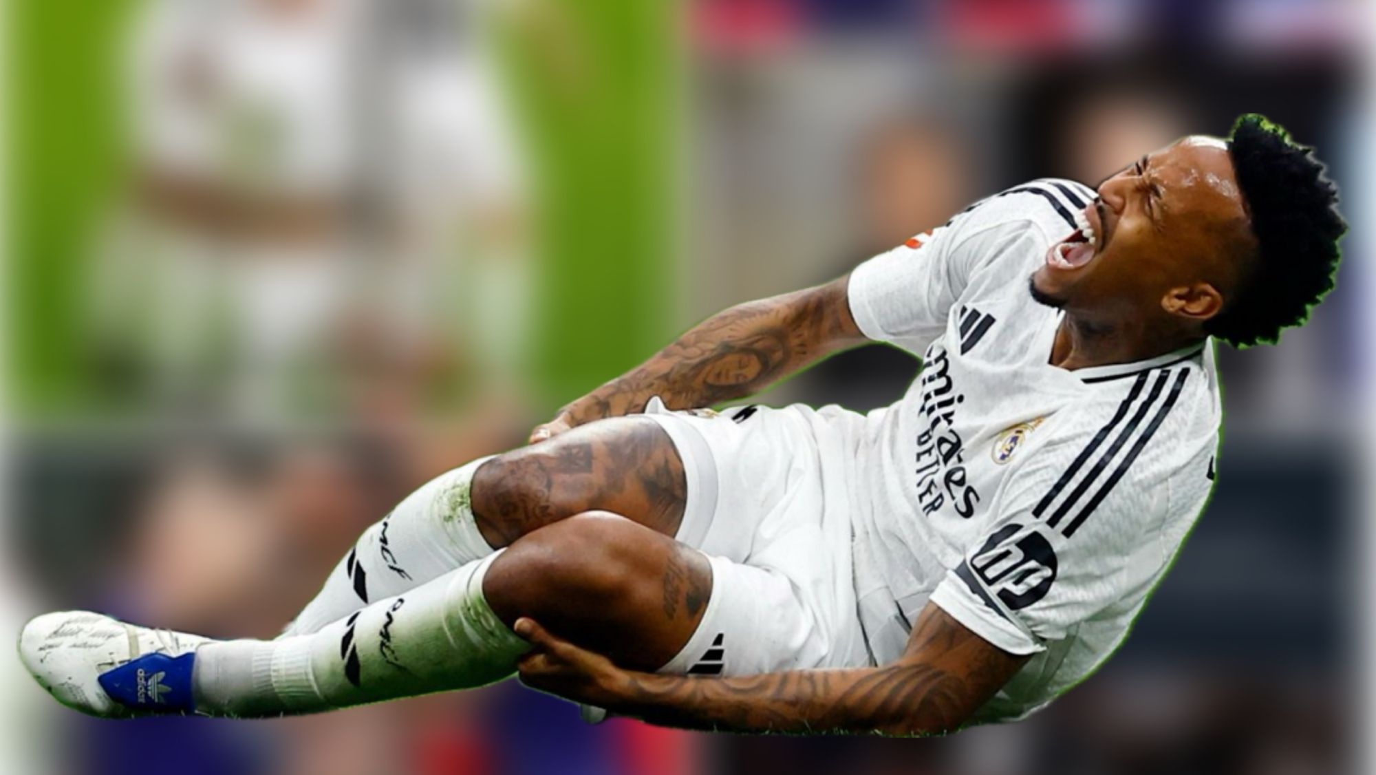 Éder Militao recibió numerosos mensajes de apoyo tras la lesión