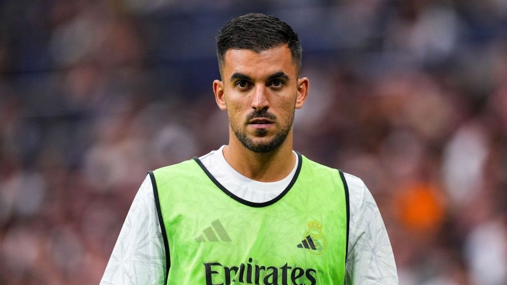 Dani Ceballos, calentando en un partido reciente del Madrid. Dani Ceballos, calentando en un partido reciente del Madrid.