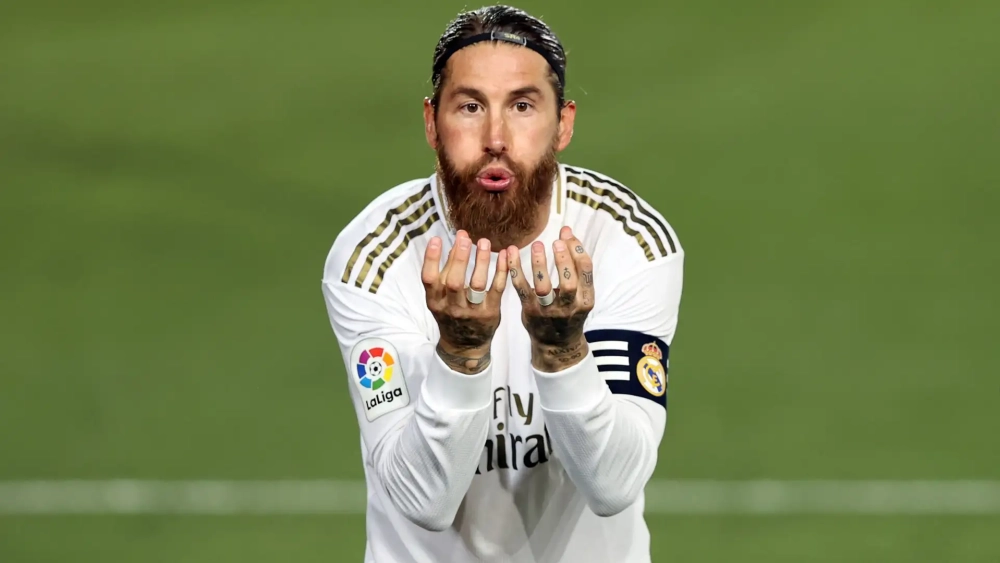 Sergio Ramos con el Real Madrid Sergio Ramos con el Real Madrid