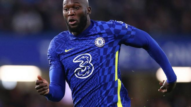 Romelu Lukaku con el Chelsea