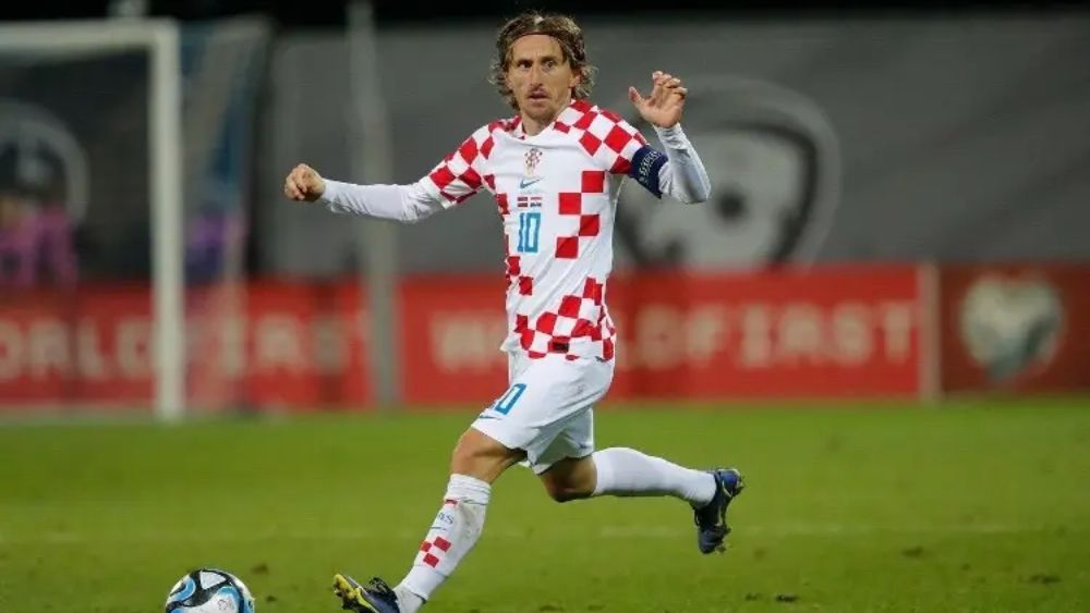 Luka Modric, con la Selección croata, perdió este viernes frente a Escocia. Luka Modric, con la Selección croata, perdió este viernes frente a Escocia.
