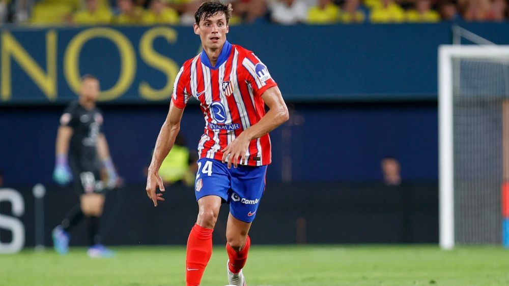 Robin Le Normand, en un partido de este curso con el Atlético de Madrid. Robin Le Normand, en un partido de este curso con el Atlético de Madrid.