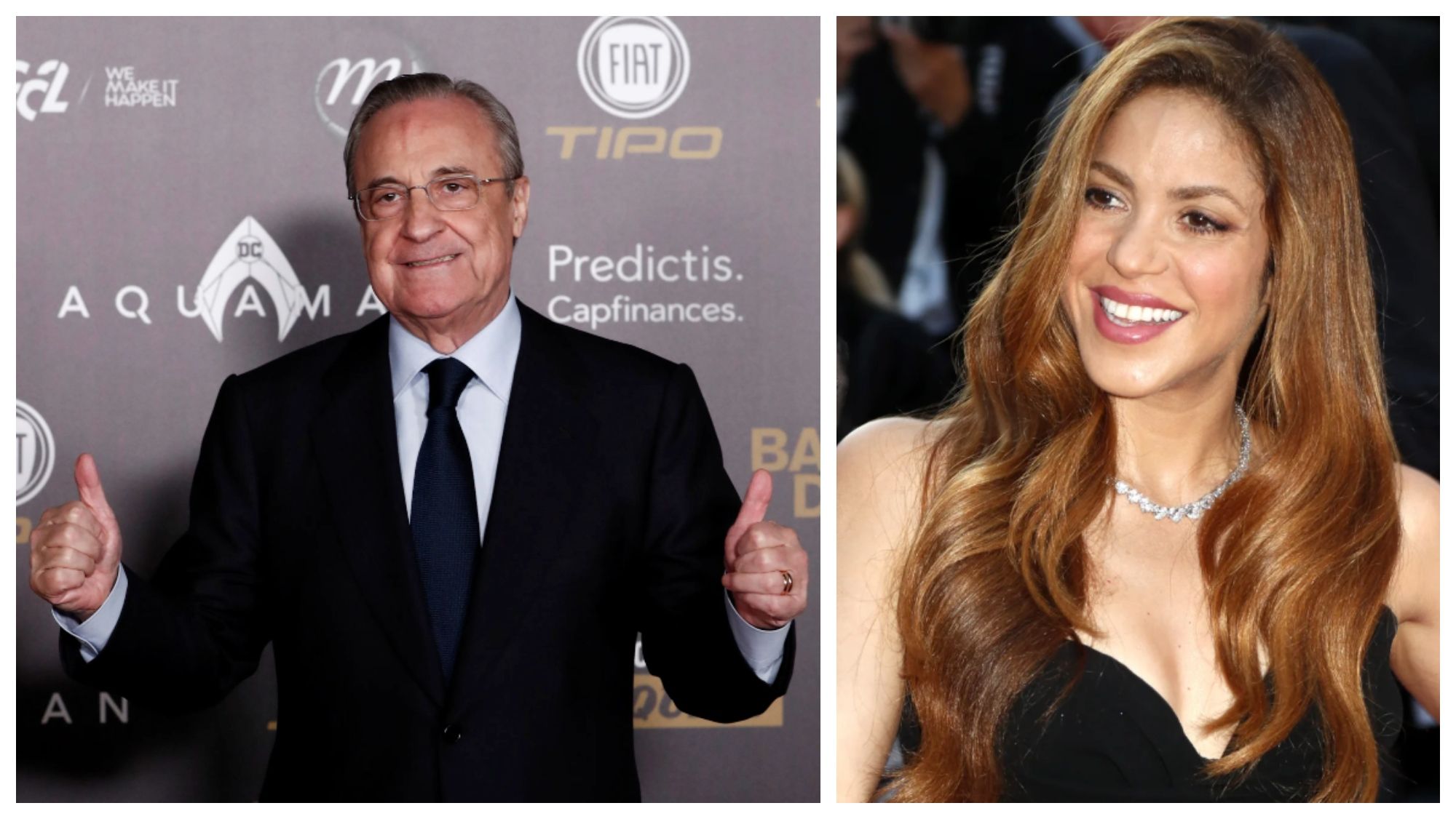 Florentino Pérez y Shakira