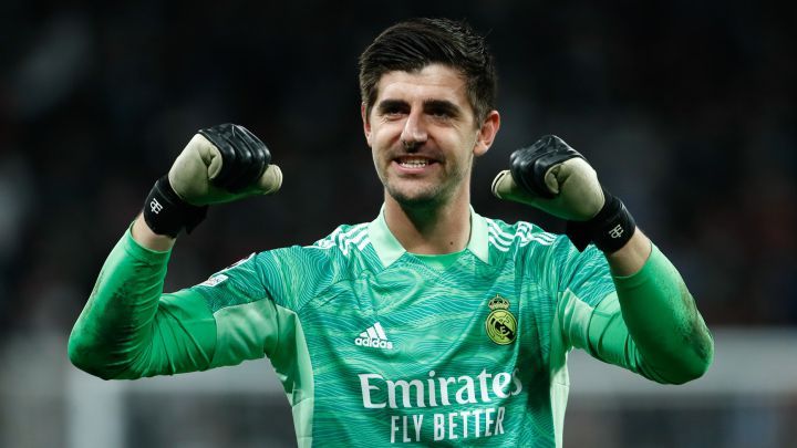 Thibaut Courtois en el campo