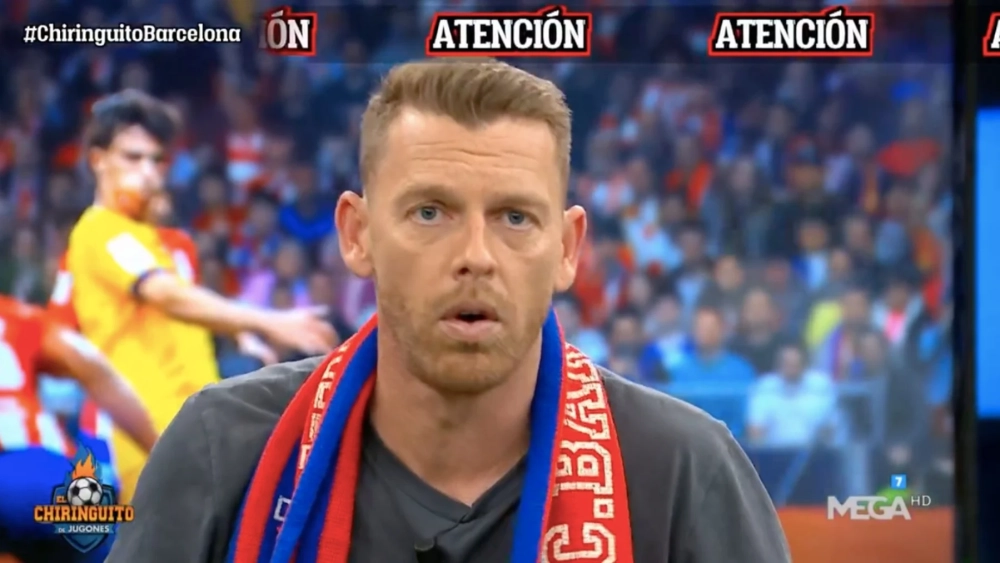 Jota Jordi provocando al madridismo Jota Jordi provocando al madridismo