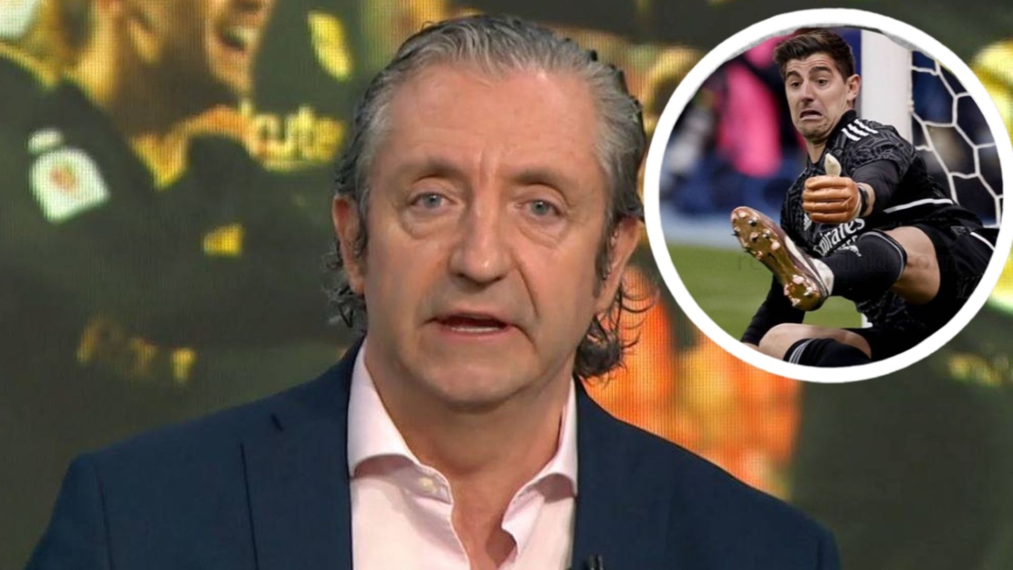 Pedrerol le quita mérito a Courtois por la tanda de penaltis: saca su vena más culé