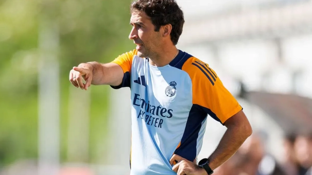 Raúl Gonzáles en el Real Madrid Castilla Raúl Gonzáles en el Real Madrid Castilla