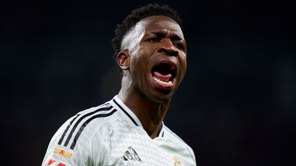 Vinicius, durante un partido de esta temporada con el Real Madrid. Vinicius, durante un partido de esta temporada con el Real Madrid.