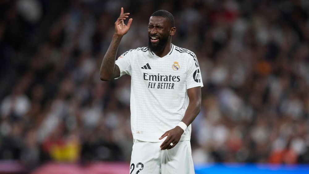 Antonio Rudiger, el único defensa que no se ha lesionado (de gravedad) en el Madrid.