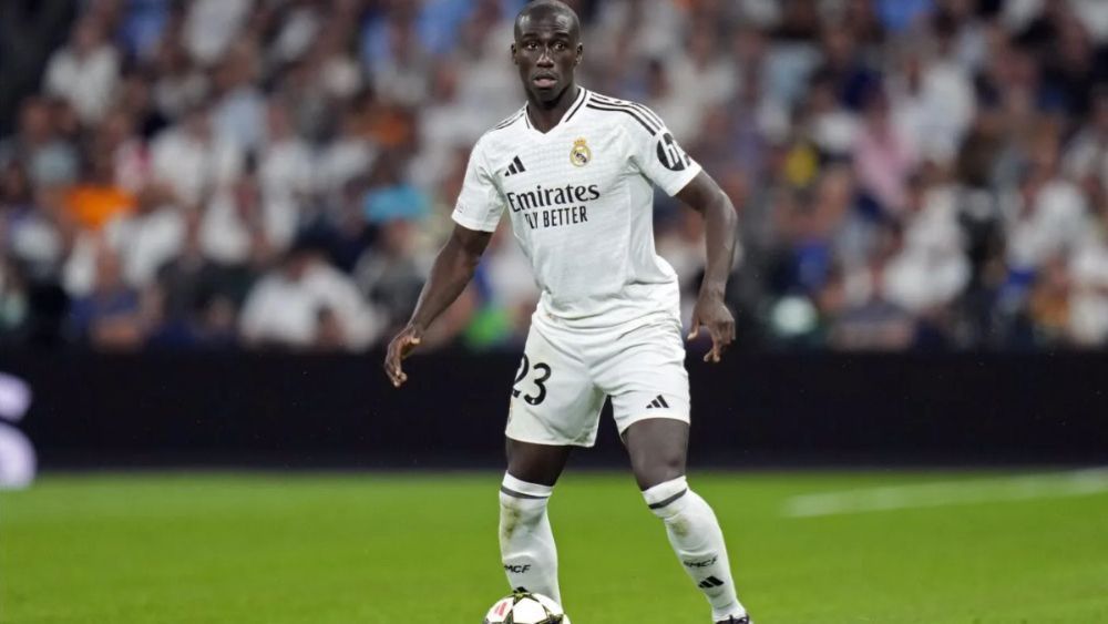 Ferland Mendy, en un partido de esta temporada con el Real Madrid.