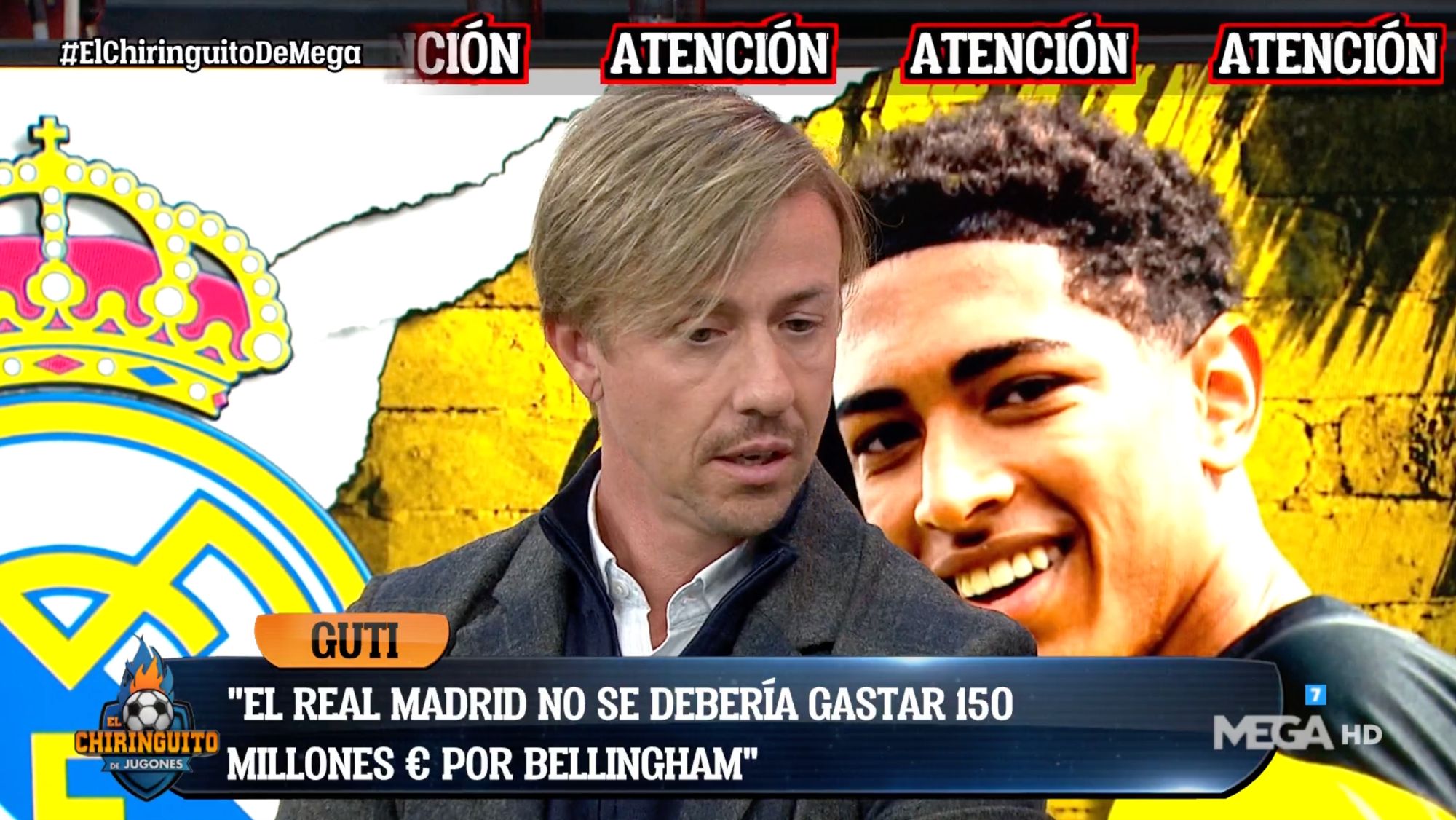 Guti sorprende con su opinión sobre el fichaje de Bellingham: "Tiene que relajarse un poco"