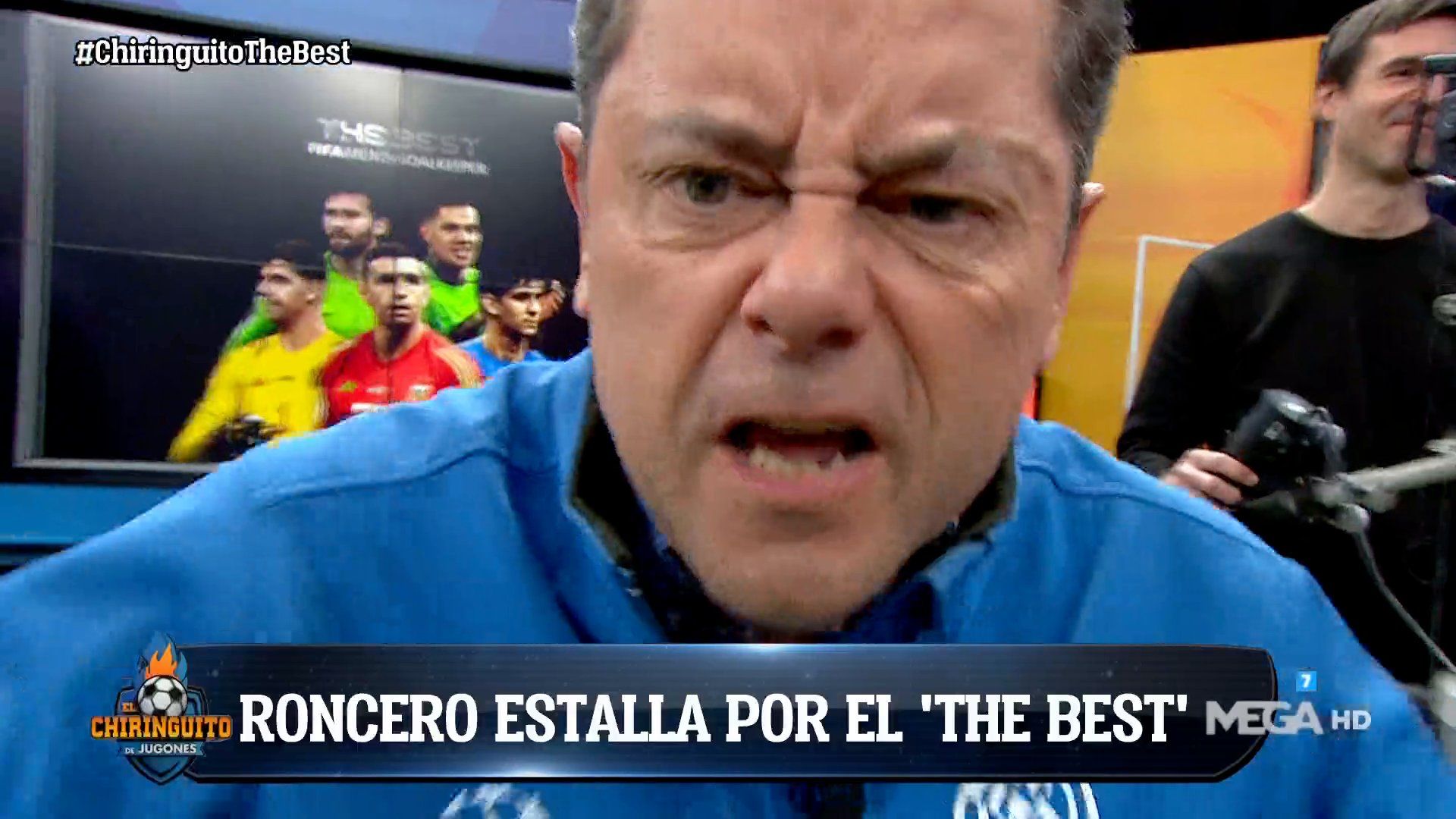 Roncero estaba muy sorprendido con la canción de Shakira 
