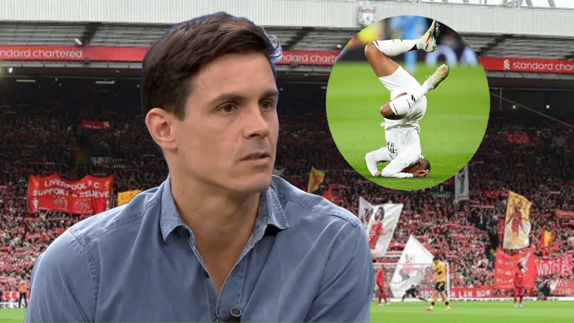 Edu Aguirre avanza cómo está Mbappé después de la derrota en Anfield Edu Aguirre avanza cómo está Mbappé después de la derrota en Anfield