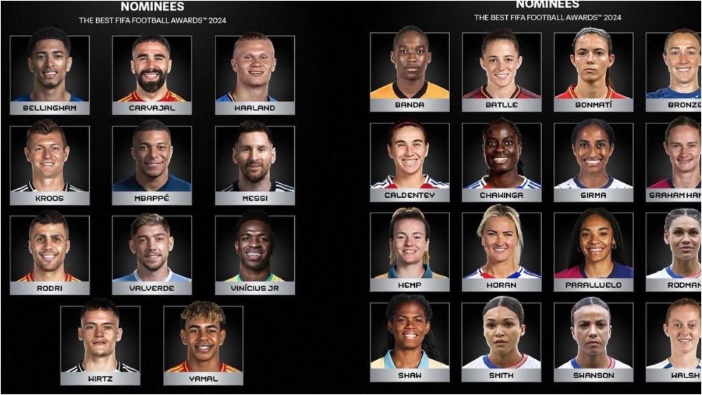 Los nominados al The Best, los premios que otorga la FIFA, incluyen a seis madridistas. Los nominados al The Best, los premios que otorga la FIFA, incluyen a seis madridistas.