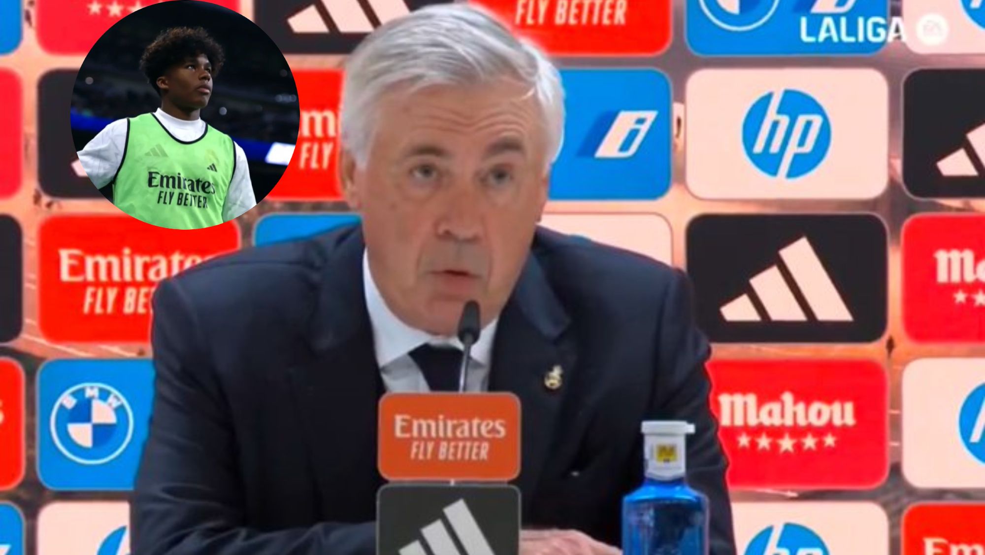 Ancelotti explica el motivo por el que decidió no meter a Endrick Ancelotti explica el motivo por el que decidió no meter a Endrick