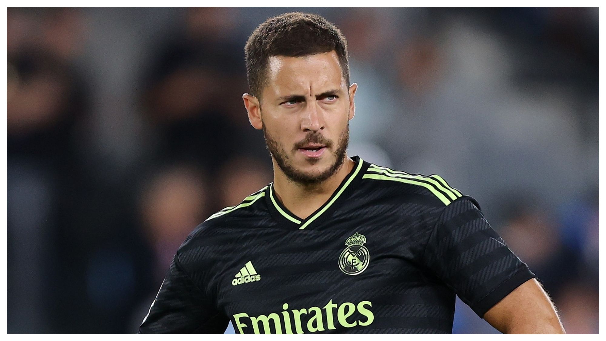 Eden Hazard con el Real Madrid