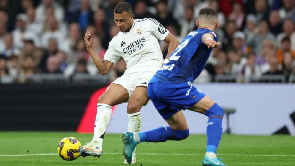 Kylian Mbappé marcó un golazo al Getafe el pasado domingo, en el Santiago Bernabéu. Kylian Mbappé marcó un golazo al Getafe el pasado domingo, en el Santiago Bernabéu.