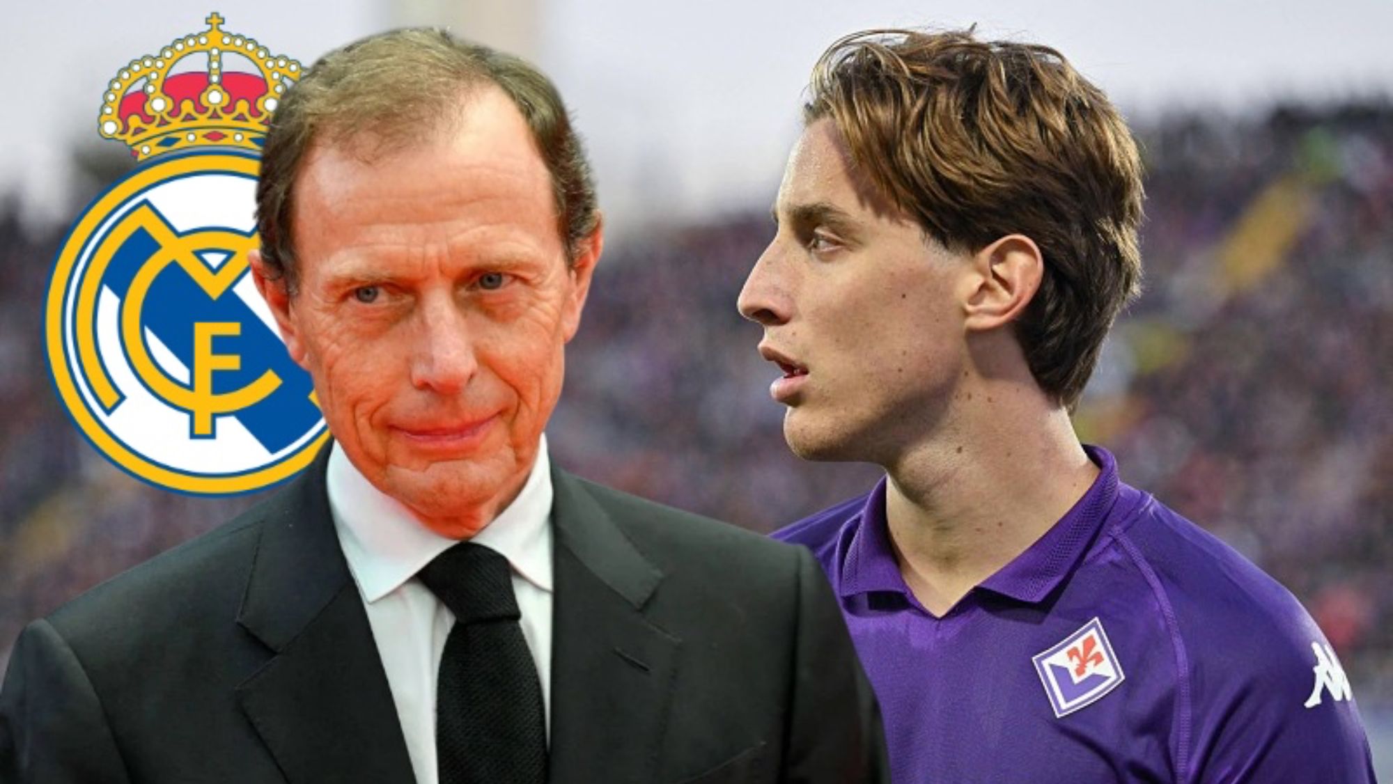 El gran detalle de Emilio Butragueño y del Real Madrid con Edoardo Bove. El gran detalle de Emilio Butragueño y del Real Madrid con Edoardo Bove.