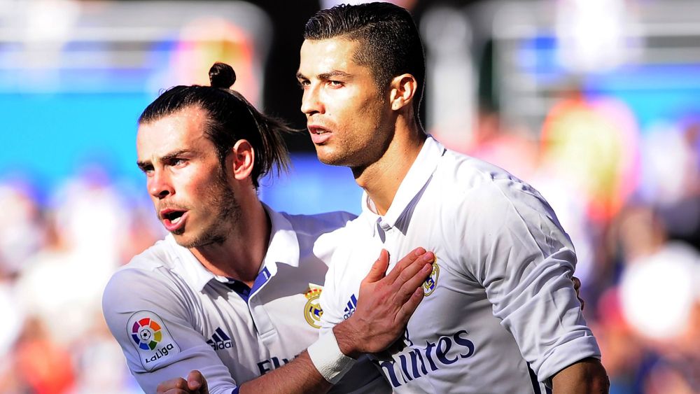 Gareth Bale junto a Cristiano Ronaldo en la etapa de ambos en el Real Madrid. Gareth Bale junto a Cristiano Ronaldo en la etapa de ambos en el Real Madrid.