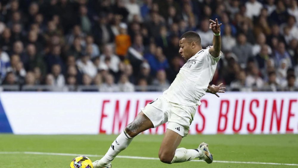 Kylian Mbappé, en el partido del domingo pasado frente al Getafe. Kylian Mbappé, en el partido del domingo pasado frente al Getafe.