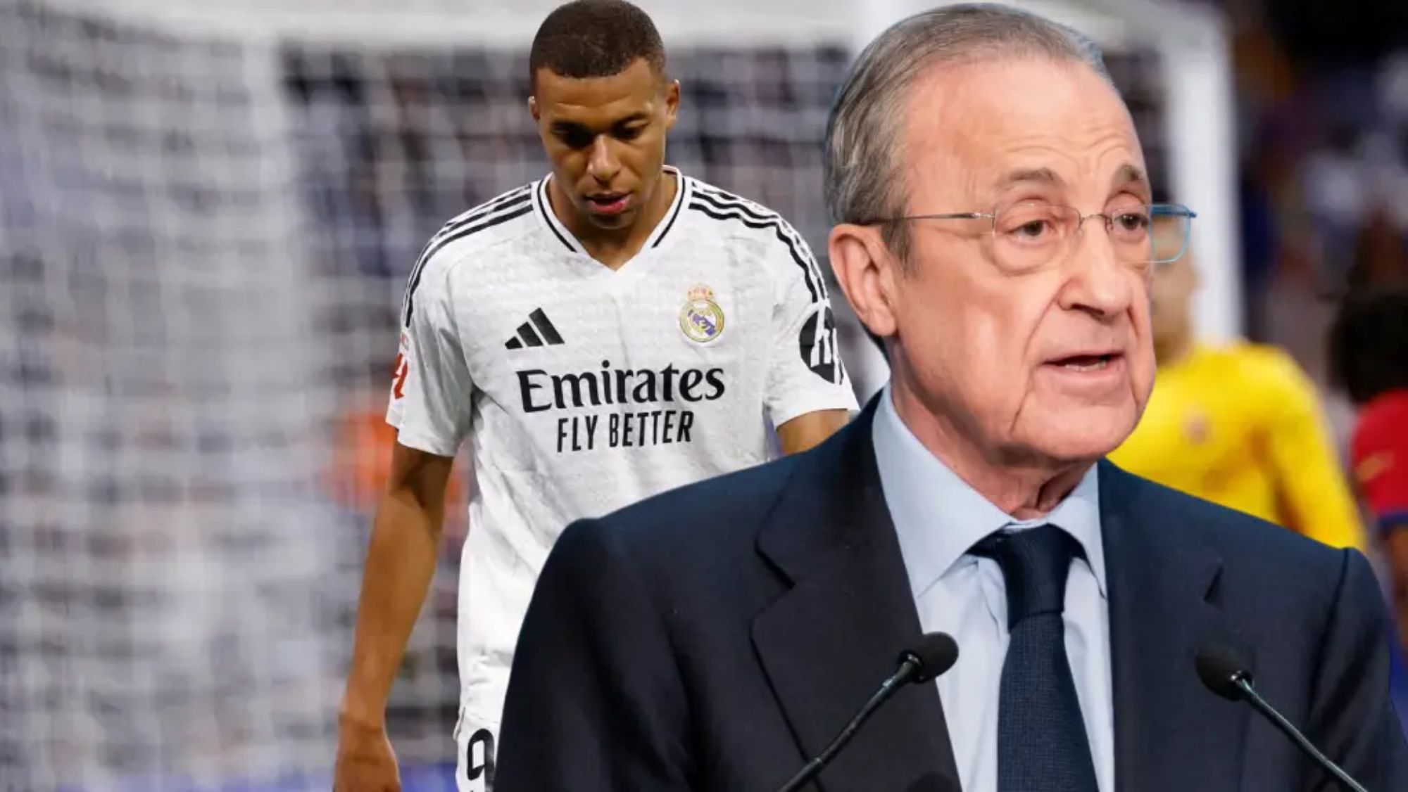 La situación de Mbappé recuerda a un episodio de Florentino con otro delantero estrella. 