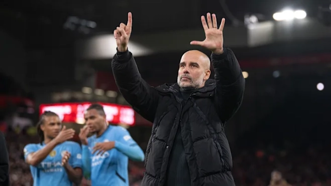Pep Guardiola ya trató de burlarse de los aficionados del Liverpool en Anfield. Pep Guardiola ya trató de burlarse de los aficionados del Liverpool en Anfield.