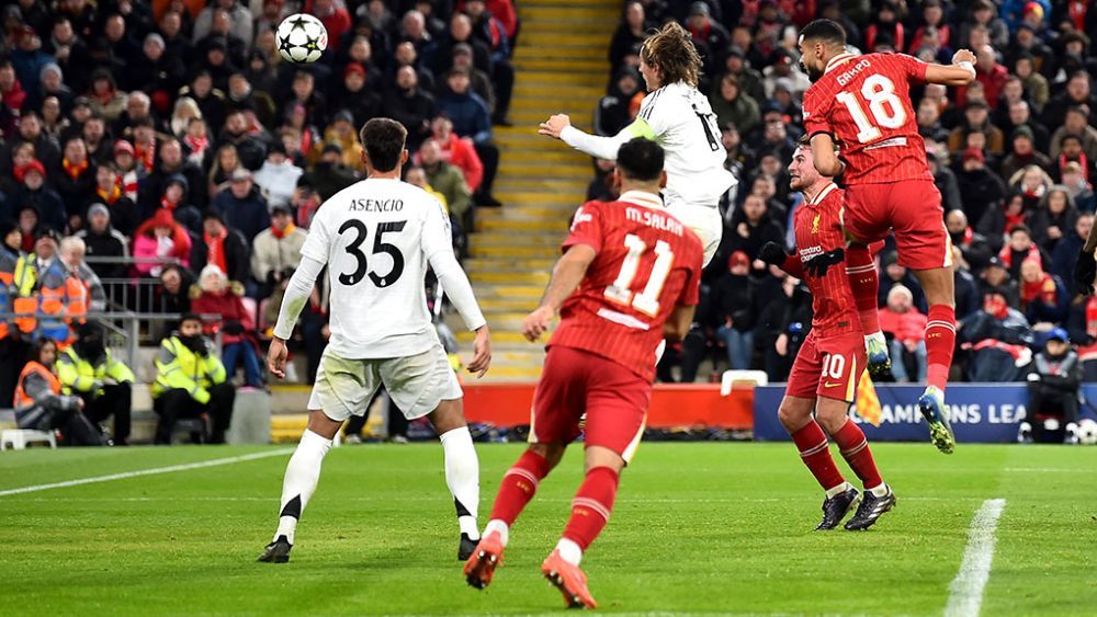 El Madrid perdió la semana pasada, en Liverpool,su último partido en Champions. El Madrid perdió la semana pasada, en Liverpool,su último partido en Champions.