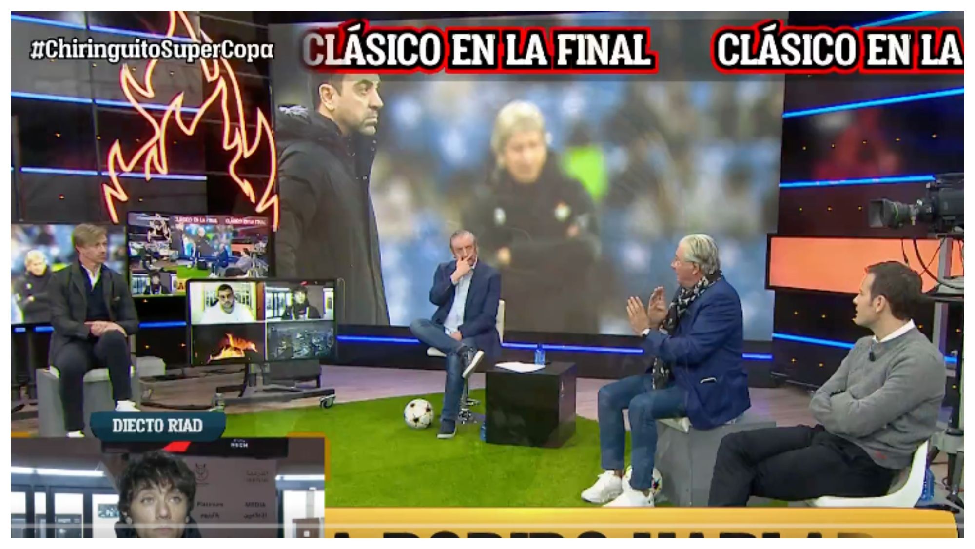 Josep Pedrerol en El Chiringuito