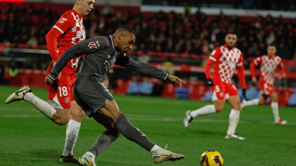 Mbappé anotó en el último partido del Madrid en Gerona y ya lleva 11 goles con el equipo. Mbappé anotó en el último partido del Madrid en Gerona y ya lleva 11 goles con el equipo.