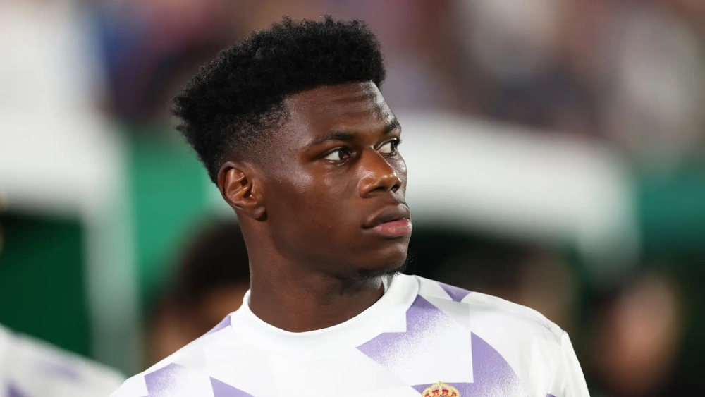 Tchouameni serio con el Real Madrid Tchouameni serio con el Real Madrid