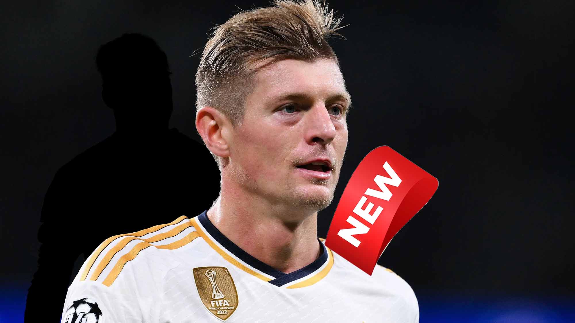 Kroos con señal de nuevo y jugador de incógnito Kroos con señal de nuevo y jugador de incógnito