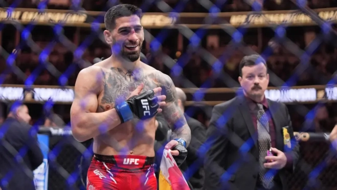 Ilia Topuria campeón de la UFC. Ilia Topuria campeón de la UFC.