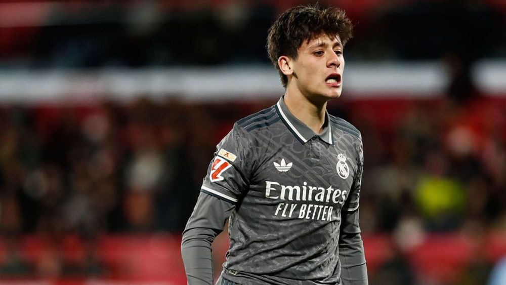 Arda Güler durante el Rayo - Real Madrid Arda Güler durante el Rayo - Real Madrid