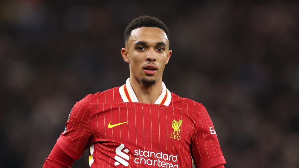 Alexander Arnold durante un partido con el Liverpool Alexander Arnold durante un partido con el Liverpool