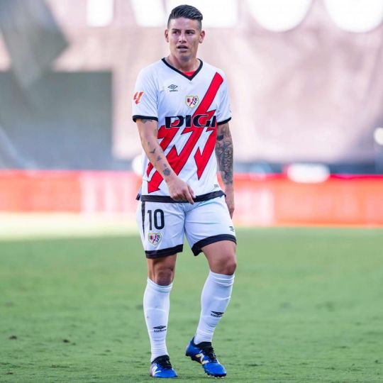 James Rodríguez con el Rayo