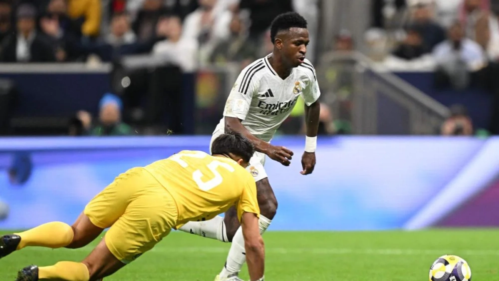 Vinicius Junior en el partido contra el Pachuca Vinicius Junior en el partido contra el Pachuca