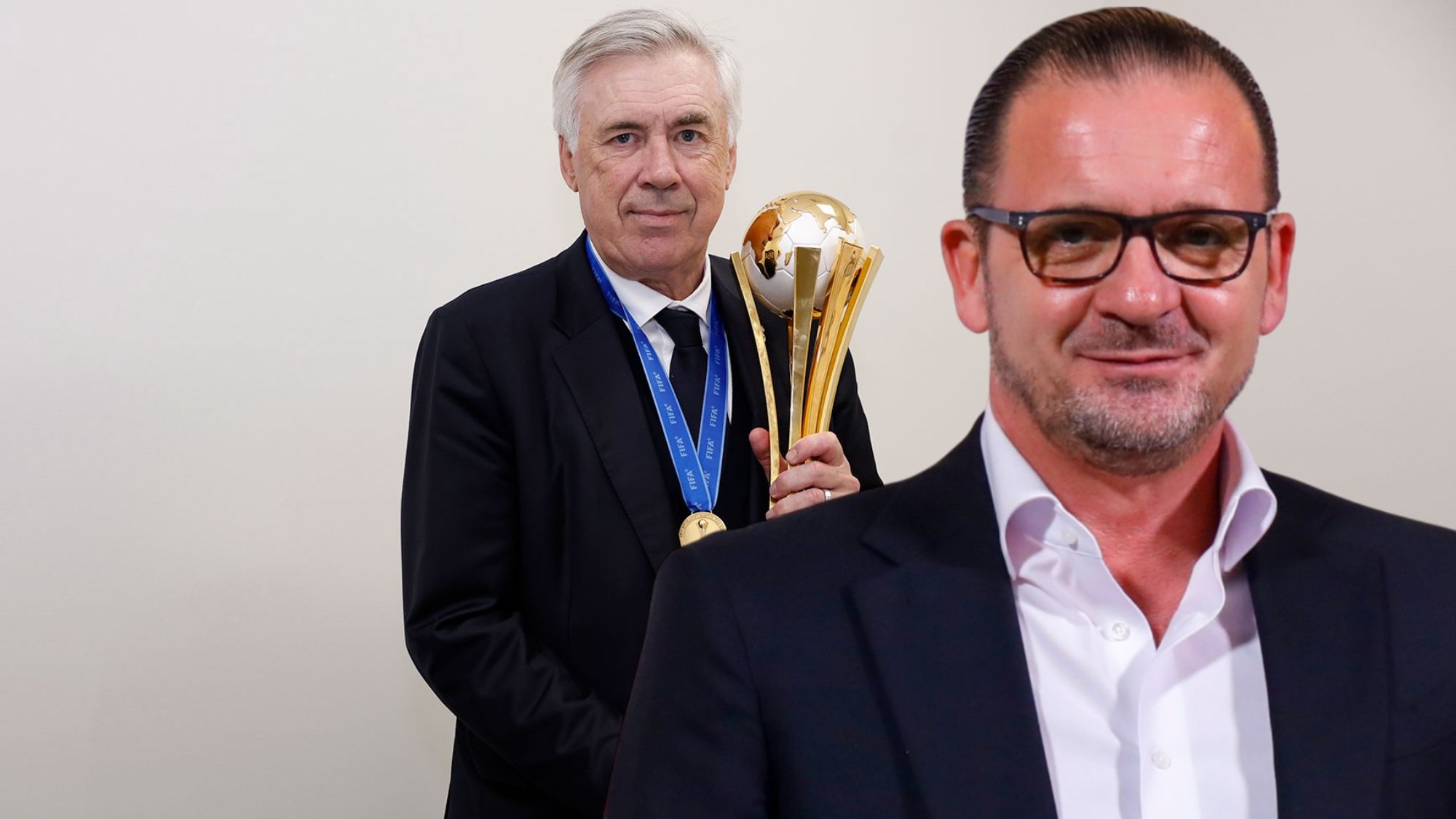 El sorprendente mensaje de Mijatovic hacia Carlo Ancelotti tras su victoria en la Intercontinental. El sorprendente mensaje de Mijatovic hacia Carlo Ancelotti tras su victoria en la Intercontinental.