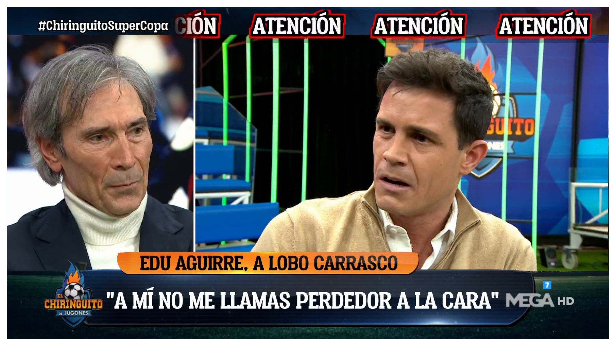 Lobo Carrasco y Edu Aguirre