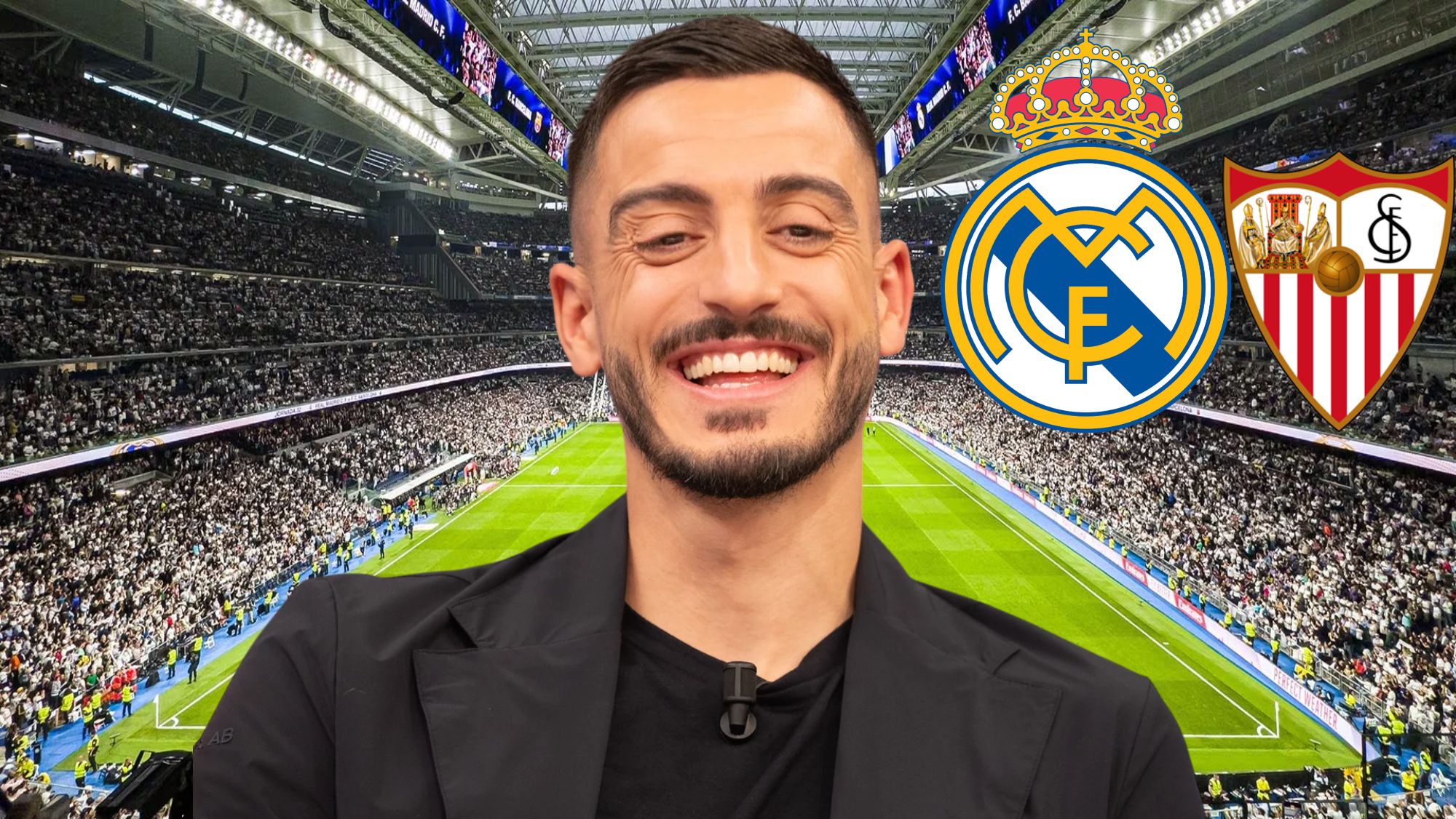 Joselu, invitado especial al Real Madrid - Sevilla