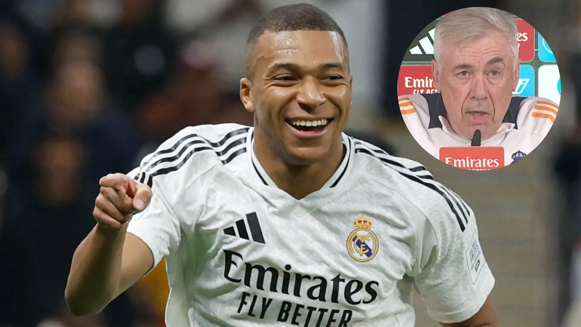 Mbappé lanza el mismo discurso que Ancelotti: el galo, cada vez mejor