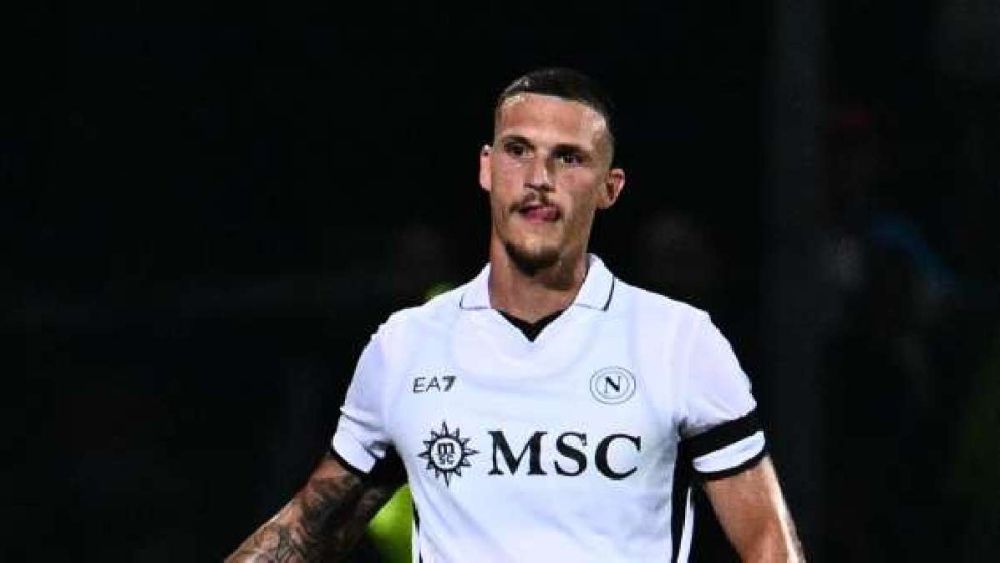 Rafa Marín con el Napoli