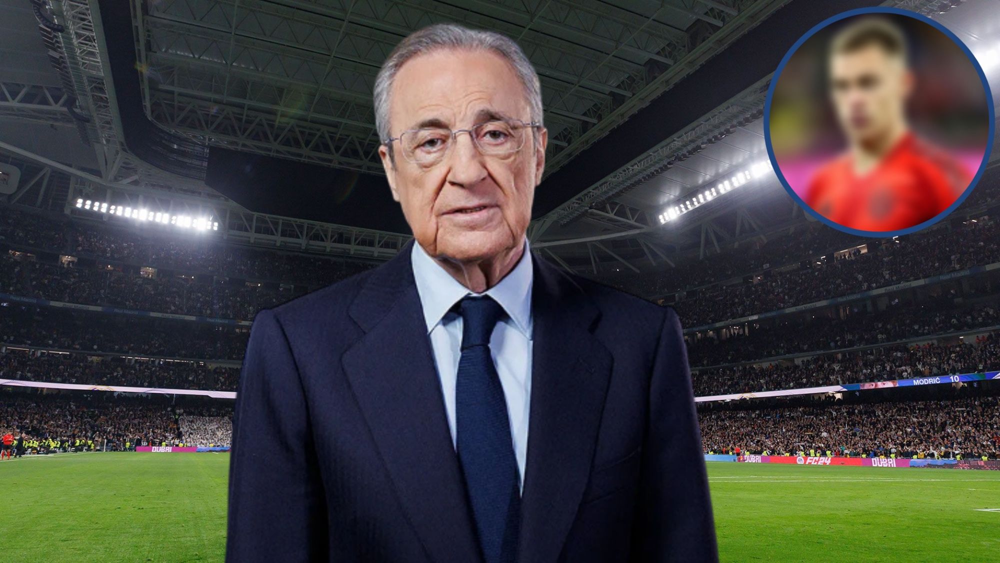 Florentino Pérez podría firmar otra jugada maestra y hacerse con un futbolista a coste cero.
